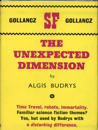 Item #25595 THE UNEXPECTED DIMENSION. Algis Budrys