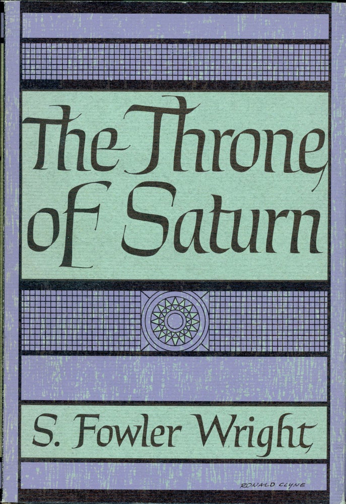 THE THRONE OF SATURN. Wright, Fowler.