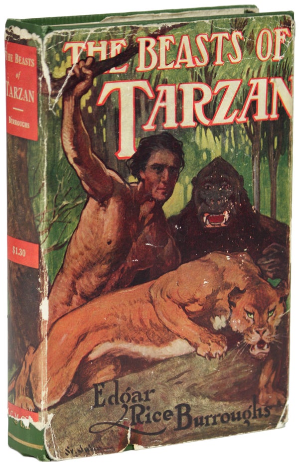 Item #25700 THE BEASTS OF TARZAN. Edgar Rice Burroughs.