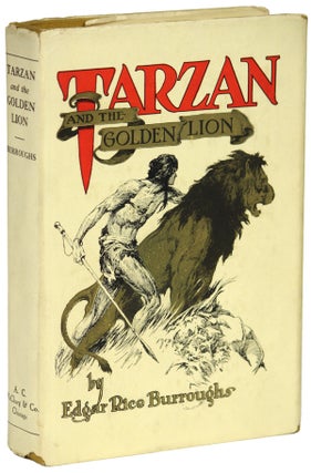 Item #25725 TARZAN AND THE GOLDEN LION. Edgar Rice Burroughs