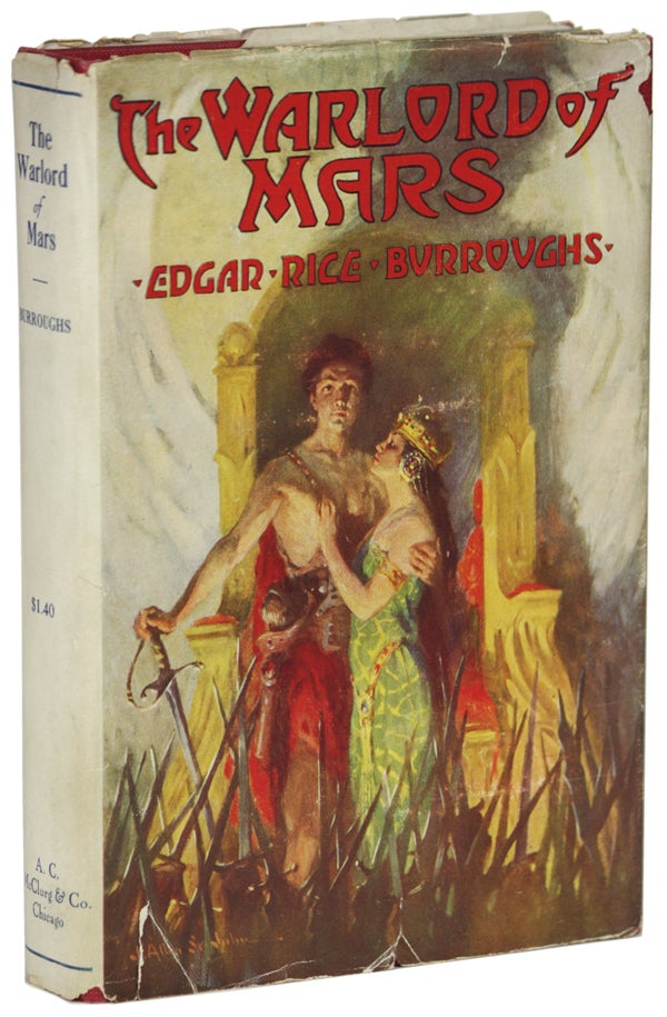 Item #25736 THE WARLORD OF MARS. Edgar Rice Burroughs.