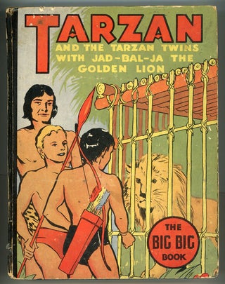 Item #25741 TARZAN AND THE TARZAN TWINS WITH JAD-BAL-JA, THE GOLDEN LION. Edgar Rice Burroughs