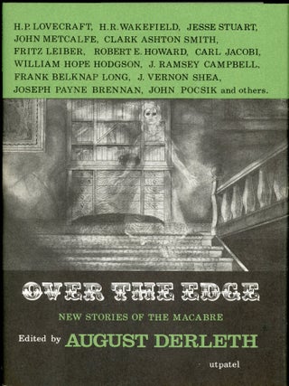 Item #25762 OVER THE EDGE. August Derleth