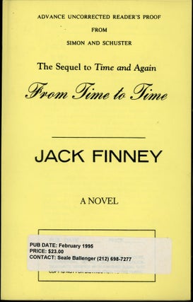 Item #25806 FROM TIME TO TIME. Jack Finney, Walter Braden Finney