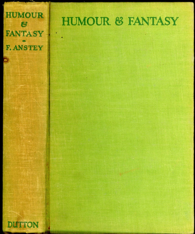 Item #25926 HUMOUR & FANTASY. F. Anstey, Thomas Anstey Guthrie.