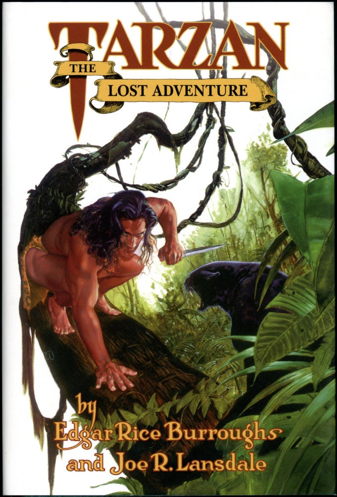 Item #25955 TARZAN: THE LOST ADVENTURE. Edgar Rice Burroughs, Joe R. Lansdale.