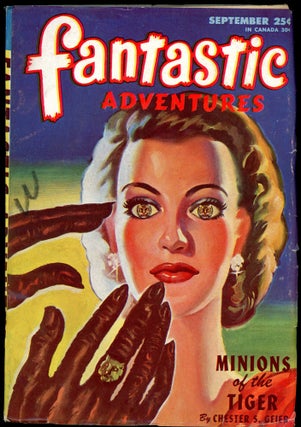 Item #26018 FANTASTIC ADVENTURES. 1946. . FANTASTIC ADVENTURES. September, B. G. Davis, No. 4...