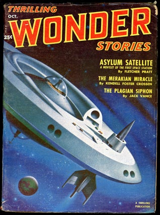 Item #26024 THRILLING WONDER STORIES. JACK VANCE, THRILLING WONDER STORIES. October 1951. ....