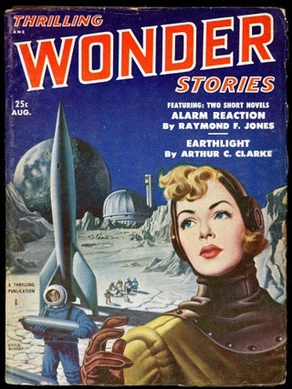 Item #26025 THRILLING WONDER STORIES. THRILLING WONDER STORIES. August 1951. . Samuel Merwin Jr,...