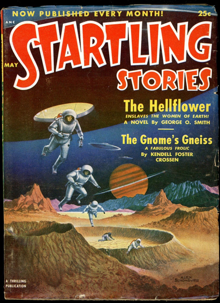 Item #26034 STARTLING STORIES. STARTLING STORIES. May 1952. . Samuel Mines, No. 1 Volume 26.