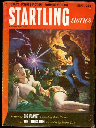 Item #26038 STARTLING STORIES. JACK VANCE, STARTLING STORIES. September 1952. . Samuel Mines, No....