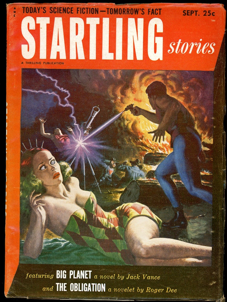 Item #26038 STARTLING STORIES. JACK VANCE, STARTLING STORIES. September 1952. . Samuel Mines, No. 2 Volume 27.