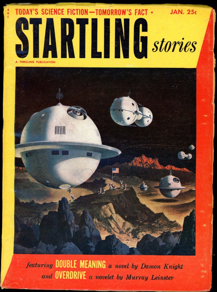 Item #26042 STARTLING STORIES. JACK VANCE, STARTLING STORIES. January 1953. . Samuel Mines, No. 3 Volume 28.