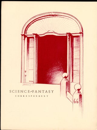 Item #26072 SCIENCE-FANTASY CORRESPONDENT. 1975 ., Willis Conover, number 1