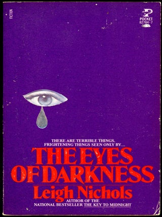 Item #26094 THE EYES OF DARKNESS. Leigh Nichols, Dean R. Koontz
