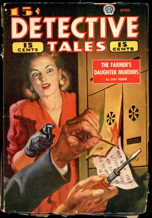 Item #26096 DETECTIVE TALES [CANADIAN ISSUE]. DETECTIVE TALES. April 1945, No. 27 Volume 22