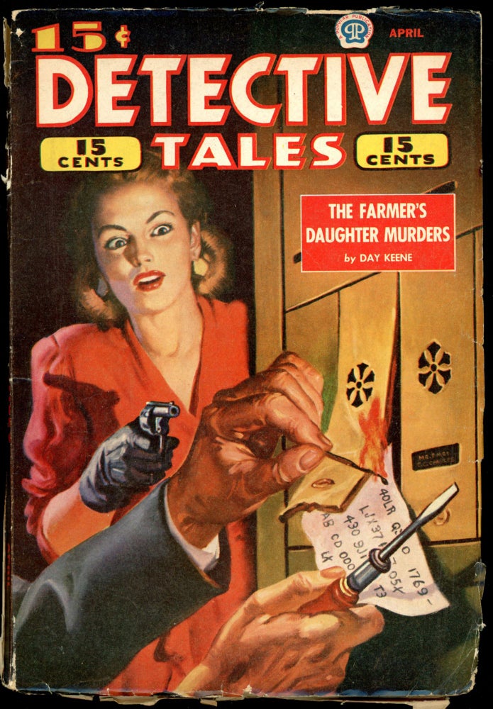 Item #26096 DETECTIVE TALES [CANADIAN ISSUE]. DETECTIVE TALES. April 1945, No. 27 Volume 22.