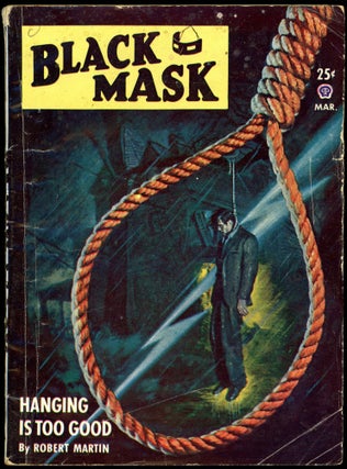Item #26105 BLACK MASK. BLACK MASK. March 1948, No. 1 Volume 31
