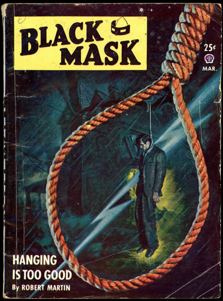 Item #26105 BLACK MASK. BLACK MASK. March 1948, No. 1 Volume 31.