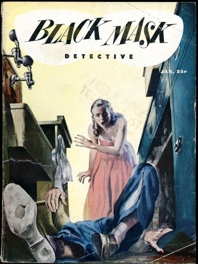 Item #26106 BLACK MASK. BLACK MASK. January 1951, No. 3 Volume 35.