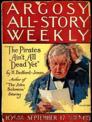 Item #26115 ARGOSY ALL-STORY WEEKLY. 1921 ARGOSY ALL-STORY WEEKLY. September 17, No. 1 Volume 137