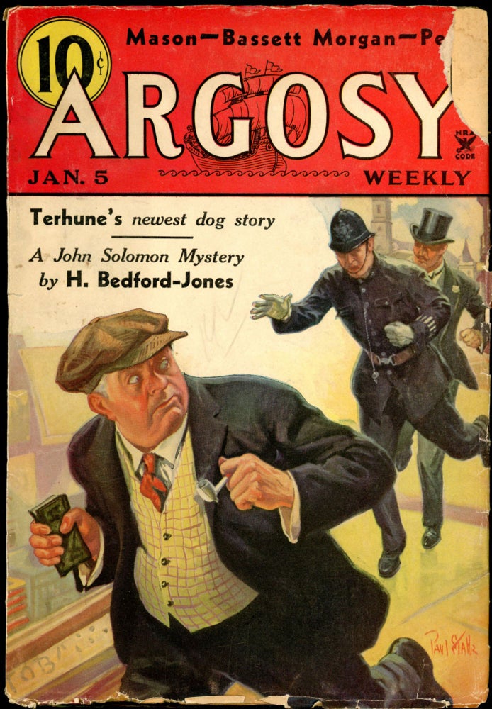 Item #26122 ARGOSY. 1935 ARGOSY. January 5, No. 4 Volume 252.