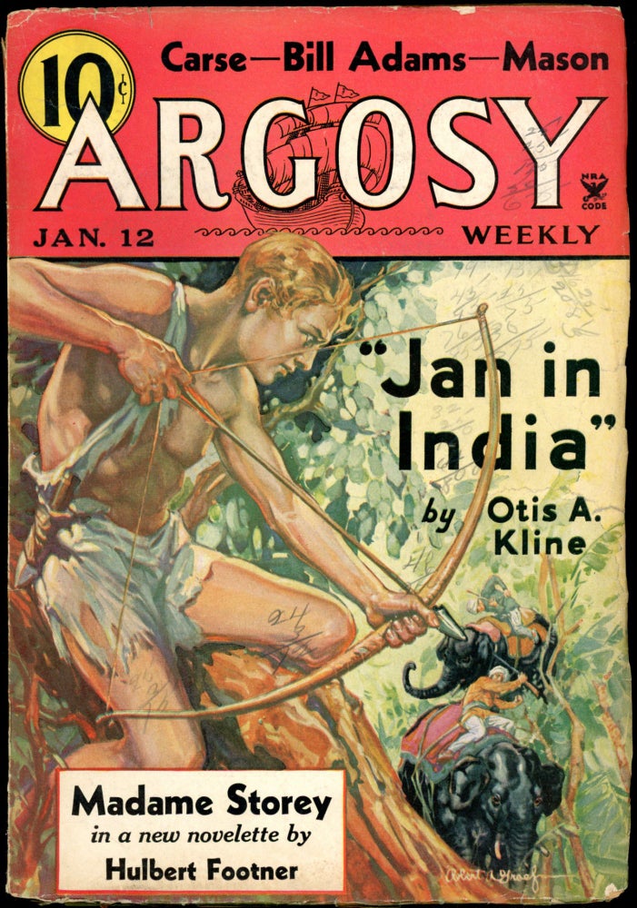 Item #26123 ARGOSY. 1935 ARGOSY. January 12, No. 5 Volume 252.