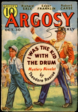 Item #26127 ARGOSY. 1937 ARGOSY. October 30, No. 1 Volume 277