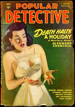 Item #26136 POPULAR DETECTIVE. POPULAR DETECTIVE. September 1948, No. 2 Volume 35