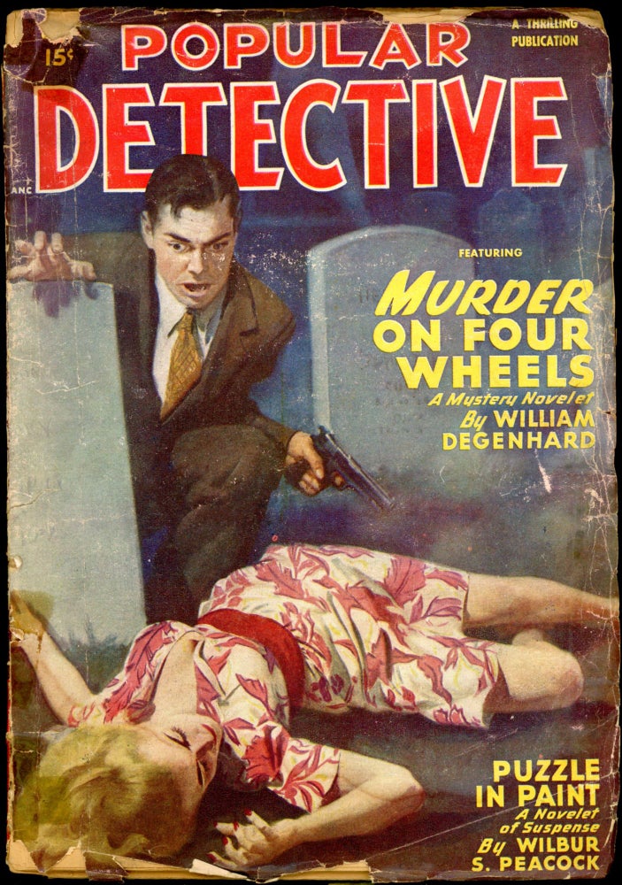 Item #26138 POPULAR DETECTIVE. POPULAR DETECTIVE. July 1949, No. 1 Volume 37.