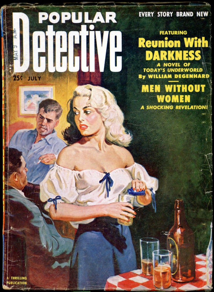 Item #26139 POPULAR DETECTIVE. POPULAR DETECTIVE. July 1952. . David X. Manners, No. 1 Volume 43.