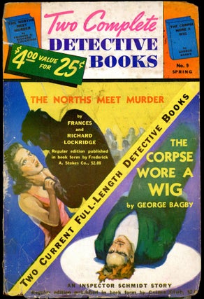 Item #26147 TWO COMPLETE DETECTIVE BOOKS. TWO COMPLETE DETECTIVE BOOKS. Spring 1941, No. 9 Volume...