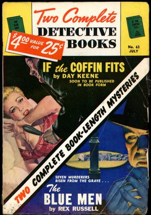 Item #26148 TWO COMPLETE DETECTIVE BOOKS. DAY KEENE, TWO COMPLETE DETECTIVE BOOKS. July 1950 ....