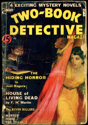 Item #26160 TWO-BOOK DETECTIVE MAGAZINE. TWO-BOOK DETECTIVE MAGAZINE. January 1935, No. 9 Volume 1