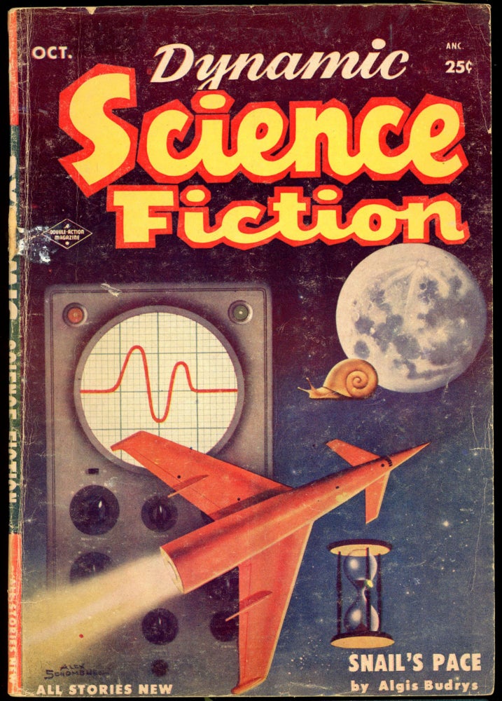 Item #26162 DYNAMIC SCIENCE FICTION. DYNAMIC SCIENCE FICTION. October 1953. . Robert W. Lowndes, No. 5 Volume 1.