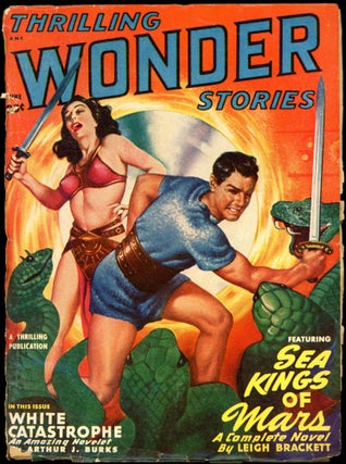 Item #26163 THRILLING WONDER STORIES. John D. MacDonald, THRILLING WONDER STORIES. June 1949. ....