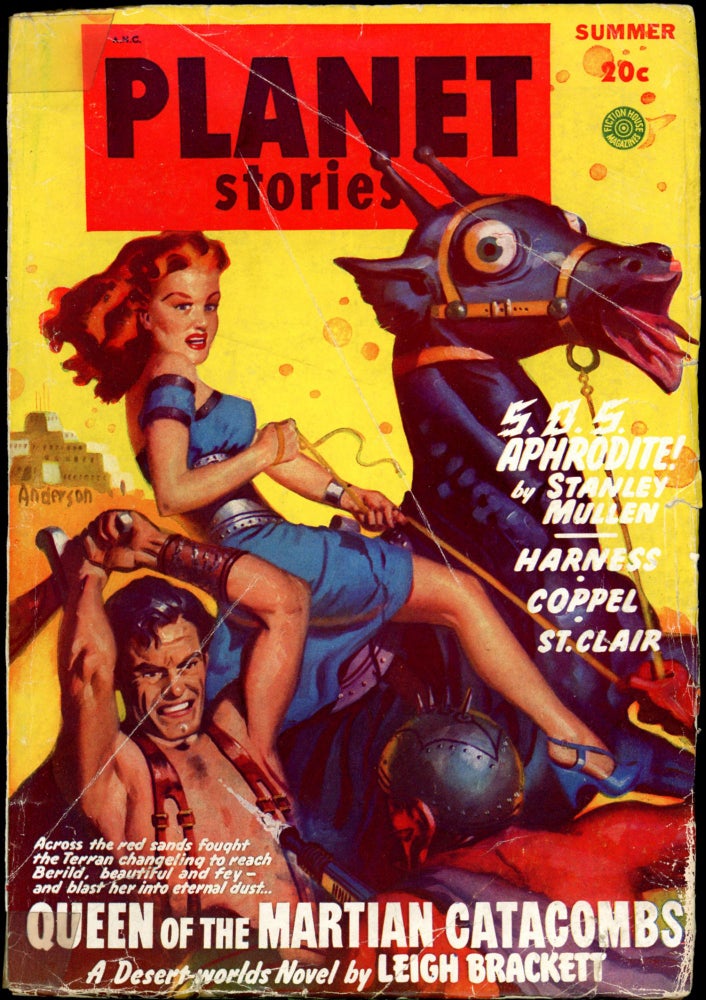 Item #26173 PLANET STORIES. 1949. . Paul L. Payne PLANET STORIES. Summer, Ed, No. 3 Volume 4.