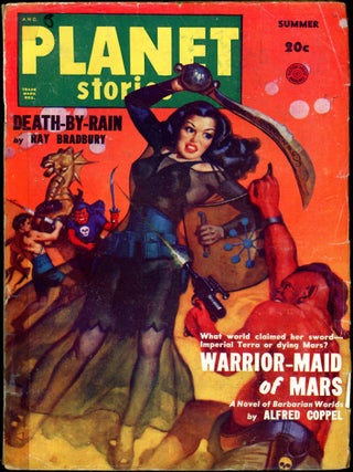 Item #26175 PLANET STORIES. RAY BRADBURY, Ed PLANET STORIES. Summer 1950. . Jerome Bixby, No. 7...