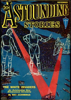 Item #26184 ASTOUNDING STORIES. 1931. . Harry Bates ASTOUNDING STORIES. December, Number 3 Volume 8