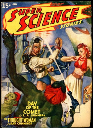 Item #26202 SUPER SCIENCE STORIES. ed SUPER SCIENCE STORIES. July 1940. . Frederick Pohl, Number...
