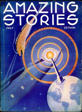 Item #26231 AMAZING STORIES. AMAZING STORIES. July 1933. ., T. O'Connor Sloane, No. 4 Volume 8