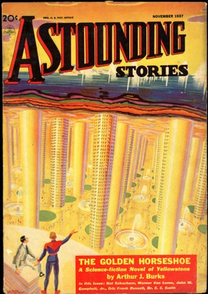 Item #26250 ASTOUNDING STORIES. ASTOUNDING STORIES. November 1937. . John W. Campbell Jr, No. 3...