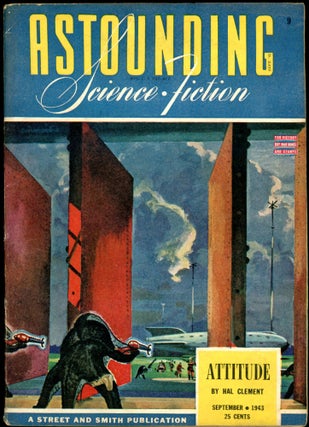 Item #26255 ASTOUNDING SCIENCE FICTION. Ray Bradbury, ASTOUNDING SCIENCE FICTION. September 1943....