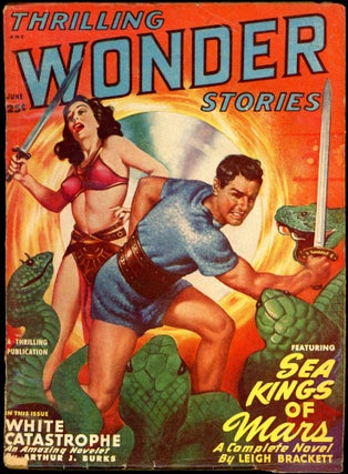 Item #26261 THRILLING WONDER STORIES. John D. MacDonald, THRILLING WONDER STORIES. June 1949. ....