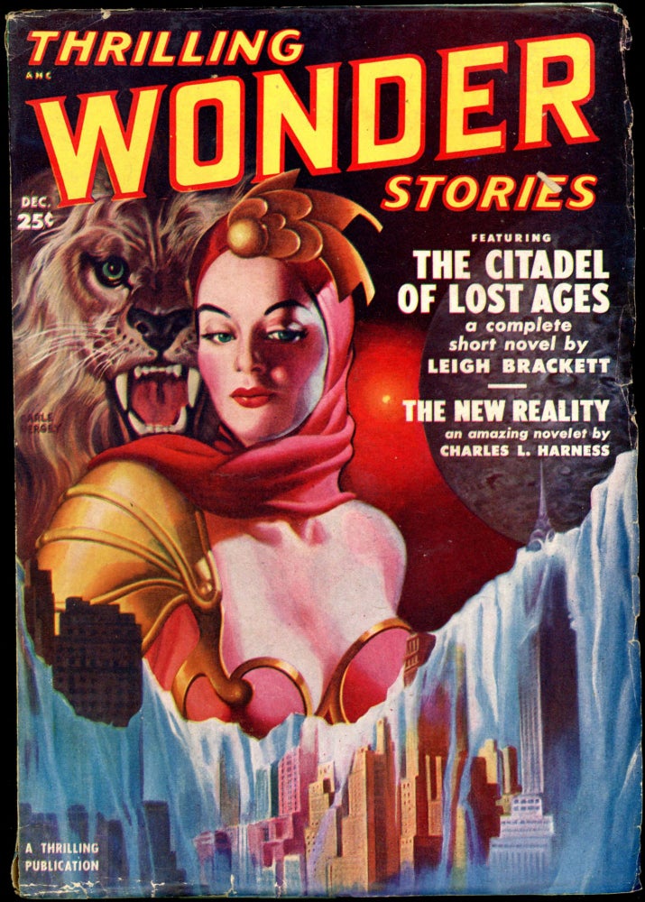 Item #26265 THRILLING WONDER STORIES. THRILLING WONDER STORIES. December 1950. . Samuel Merwin Jr, No. 3 Volume 36.