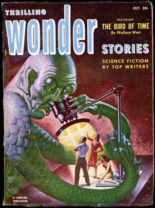 Item #26273 THRILLING WONDER STORIES. JACK VANCE, THRILLING WONDER STORIES. October 1952. ....