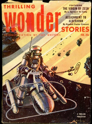 Item #26274 THRILLING WONDER STORIES. THRILLING WONDER STORIES. February 1953. . Samuel Mines,...