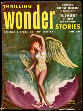 Item #26275 THRILLING WONDER STORIES. THRILLING WONDER STORIES. June 1953. . Samuel Mines, No. 2...