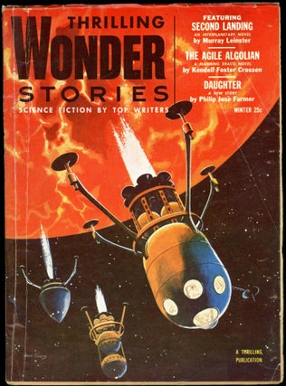 Item #26276 THRILLING WONDER STORIES. Philip K. Dick, THRILLING WONDER STORIES. Winter 1954. ....