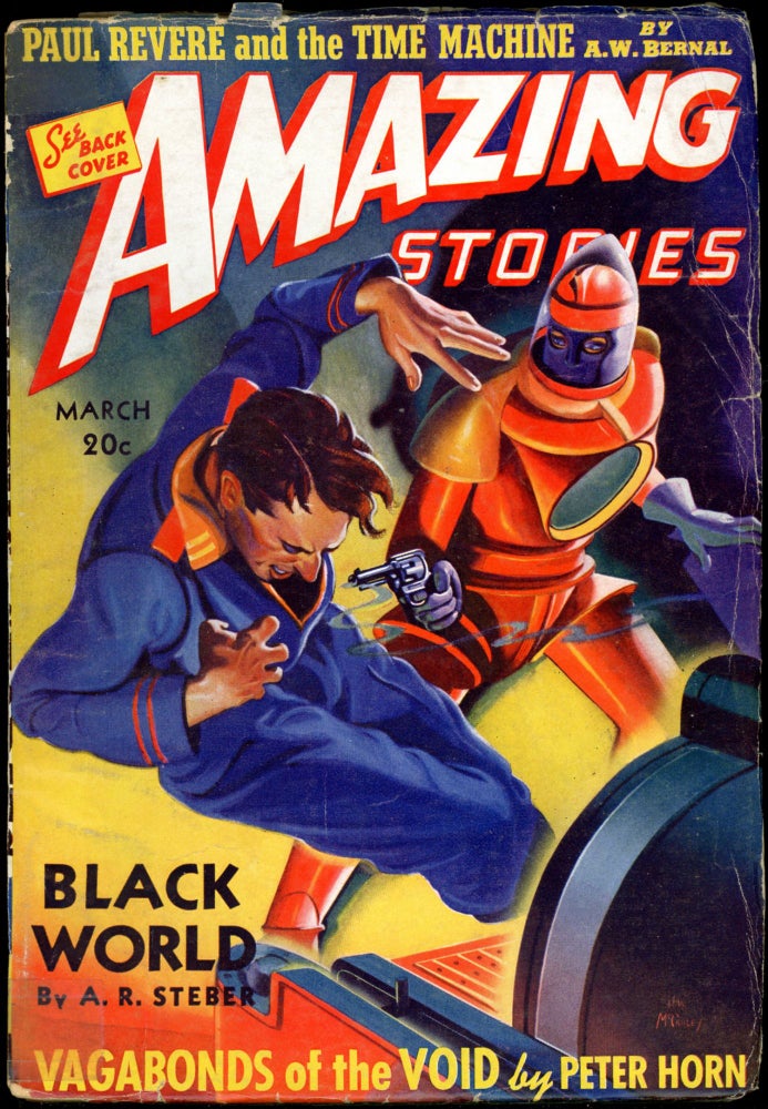 Item #26284 AMAZING STORIES. AMAZING STORIES. March 1940. ., Bernard G. Davis, No. 3 Volume14.
